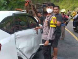 Kecelakaan di Pangandaran Melibatkan 3 Mobil