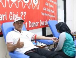 Ketua DPRD Pangandaran Donor Darah pada Hari Kelahirannya