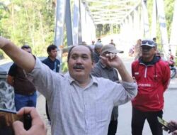 Pembangunan Jembatan Sintok di Ciparakan Pangandaran Hampir Rampung