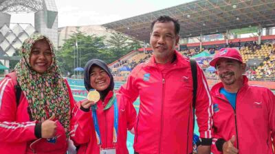 Hari Pertama Pertandingan, Atlet Renang Pangandaran Raih Medali Emas di Peparda VI Jabar
