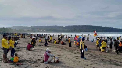 Gempa 4,9 Magnitudo Guncang Pangandaran, Pedagang: Pasir Pantai Terasa Bergoyang
