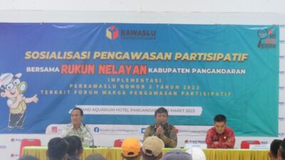 Bawaslu Pangandaran Ajak Nelayan Jadi Pengawas Partisipatif di Pemilu 2024