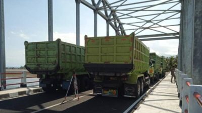 Jembatan Wiradinata Ranggajipang Pangandaran Diuji KKJTJ