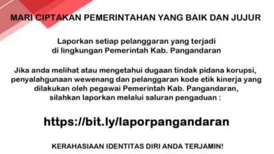 Begini Cara Melapor Dugaan Pungli Lewat Online di Pangandaran