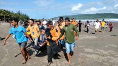 Pemuda Tasik yang Hilang Tenggelam di Pantai Pangandaran Ditemukan Tewas