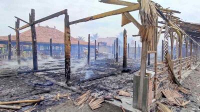 Kebakaran di Kampung Turis Pangandaran, Api Berawal dari Kafe Resto Siti Mungil
