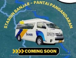 Shuttle Bus Stasiun Banjar-Grand Pangandaran Akan Diresmikan 25 Oktober